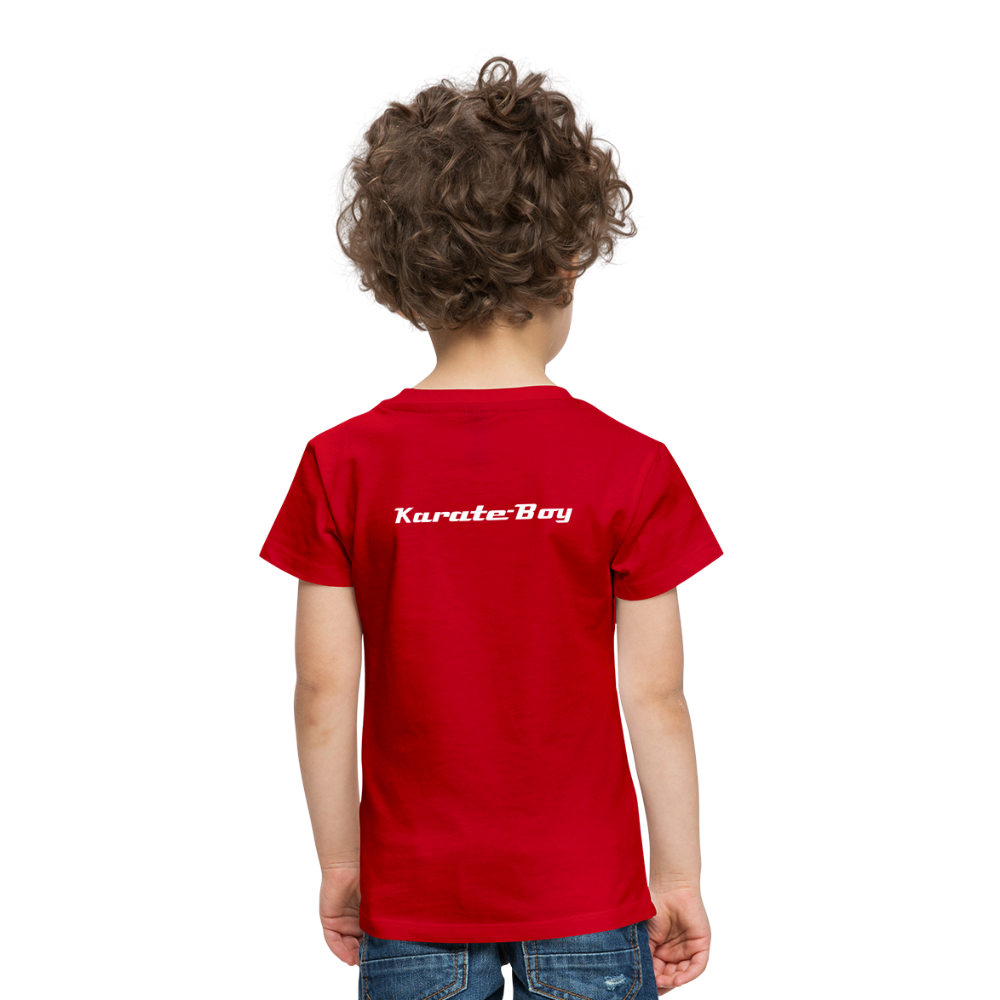 Karate-Boy  Kinder T-Shirt - Rot