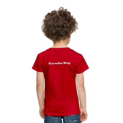 Karate-Boy  Kinder T-Shirt - Rot