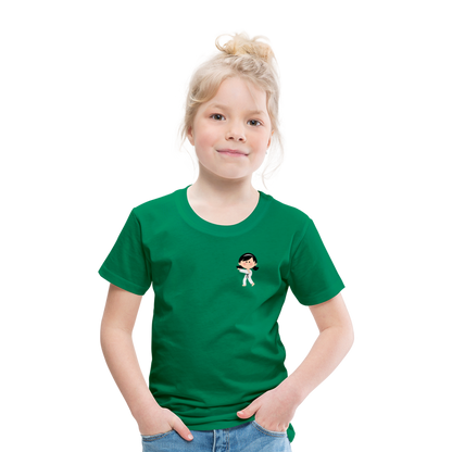 Karate-Girl Kinder T-Shirt - Kelly Green