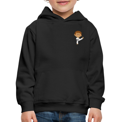 Kinder Premium Hoodie - Schwarz