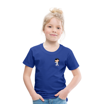 Karate-Girl Kinder T-Shirt - Königsblau