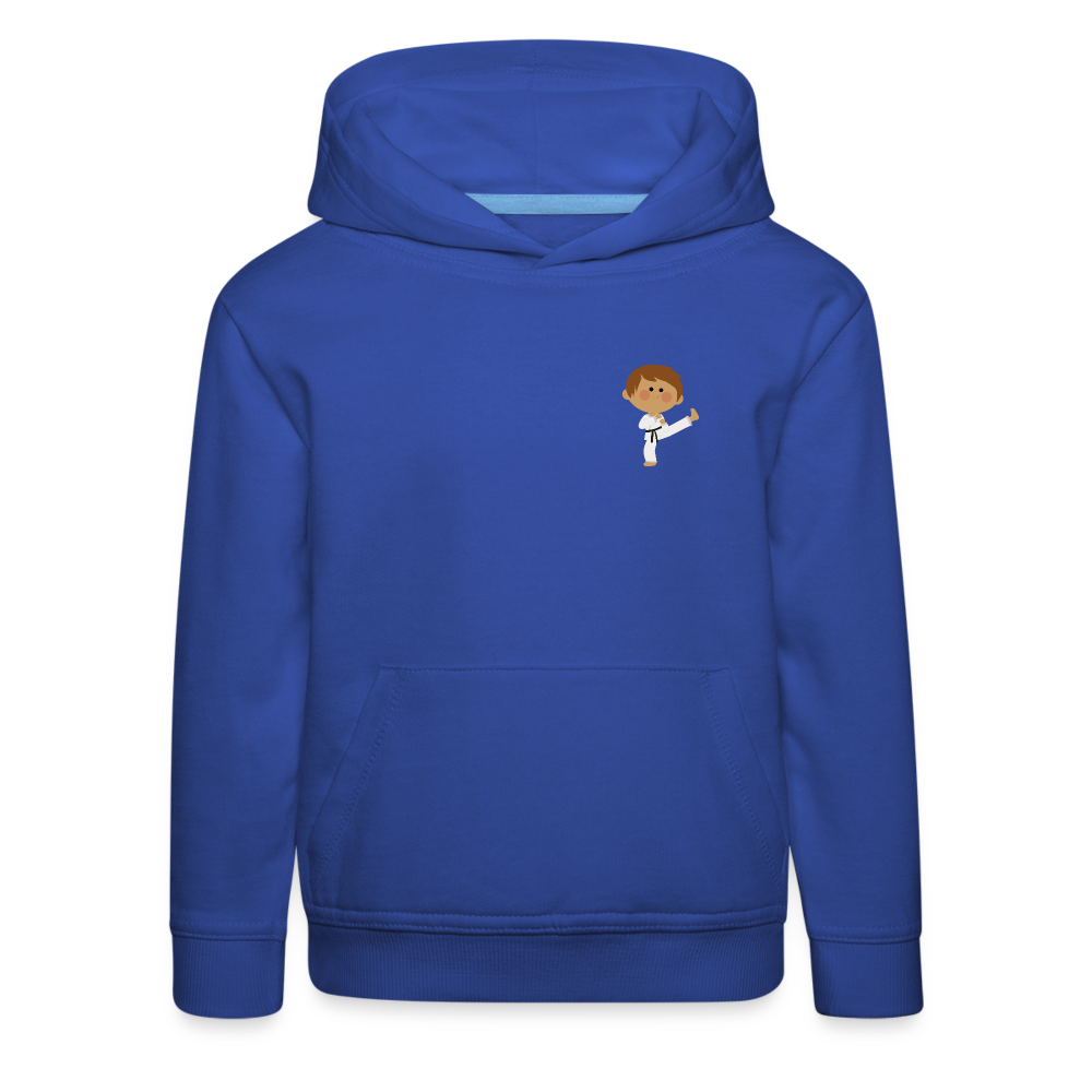 Kinder Premium Hoodie - Royalblau