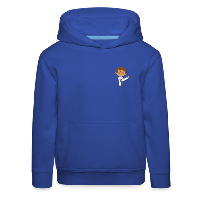 Kinder Premium Hoodie - Royalblau