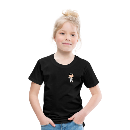 Karate-Girl Kinder T-Shirt - Schwarz