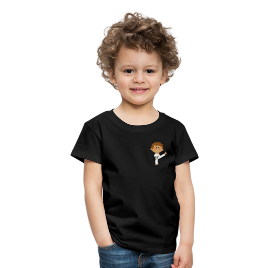 Karate-Boy  Kinder T-Shirt - Schwarz