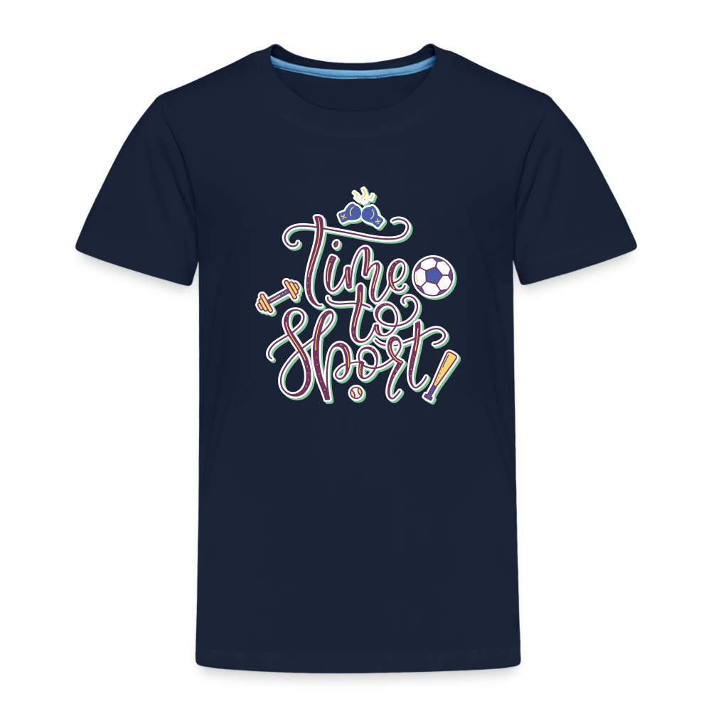 Time to Sport Kinder T-Shirt - Navy