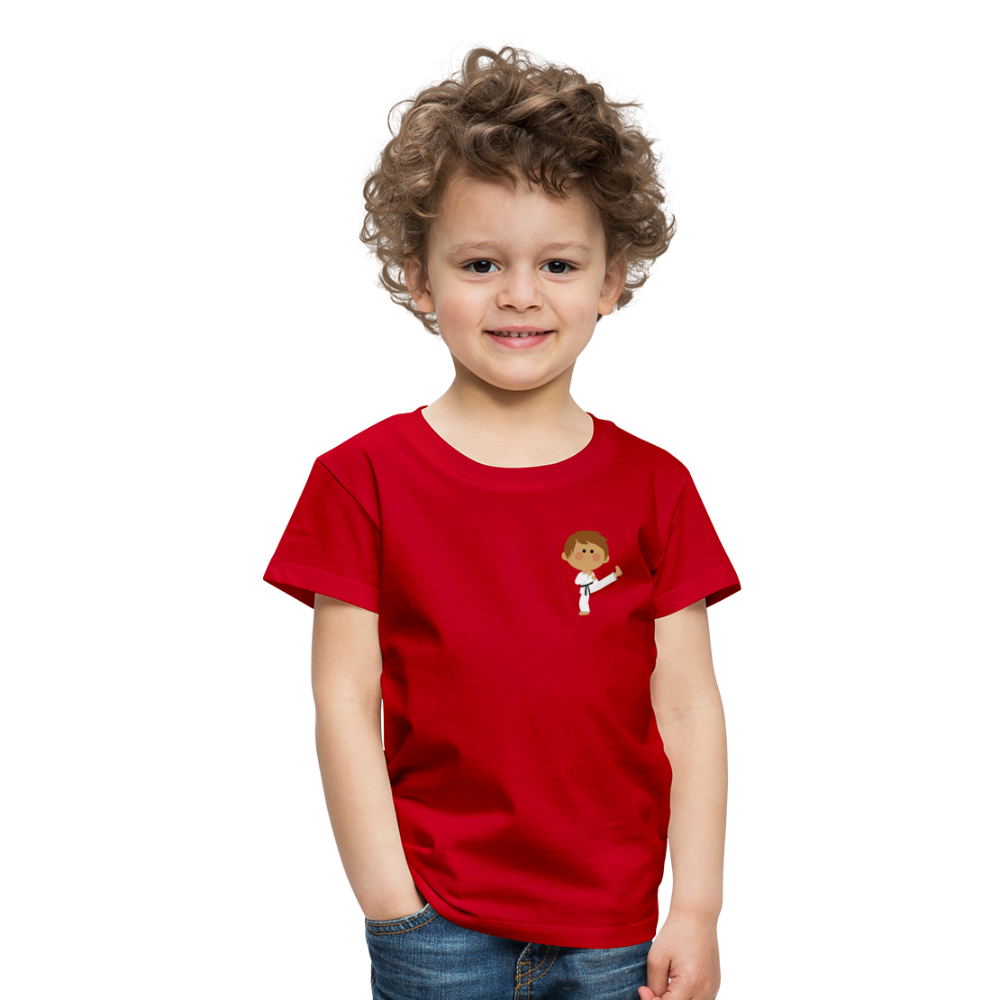 Karate-Boy  Kinder T-Shirt - Rot