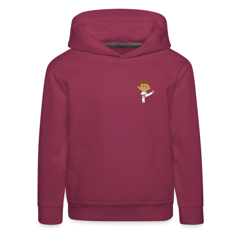 Kinder Premium Hoodie - Bordeaux