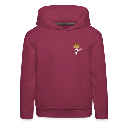 Kinder Premium Hoodie - Bordeaux