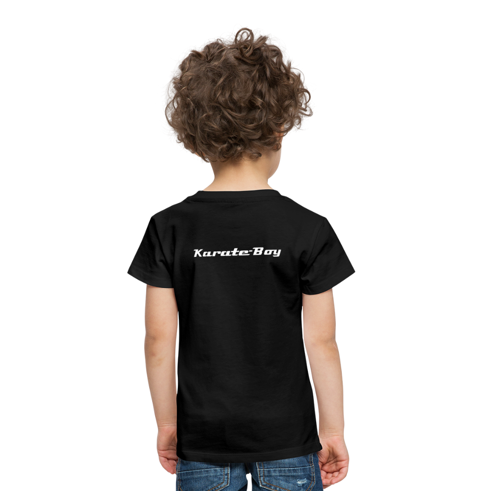 Karate-Boy  Kinder T-Shirt - Schwarz