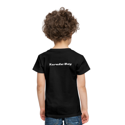 Karate-Boy  Kinder T-Shirt - Schwarz