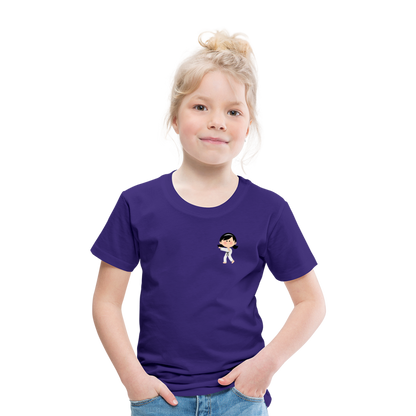 Karate-Girl Kinder T-Shirt - Lila