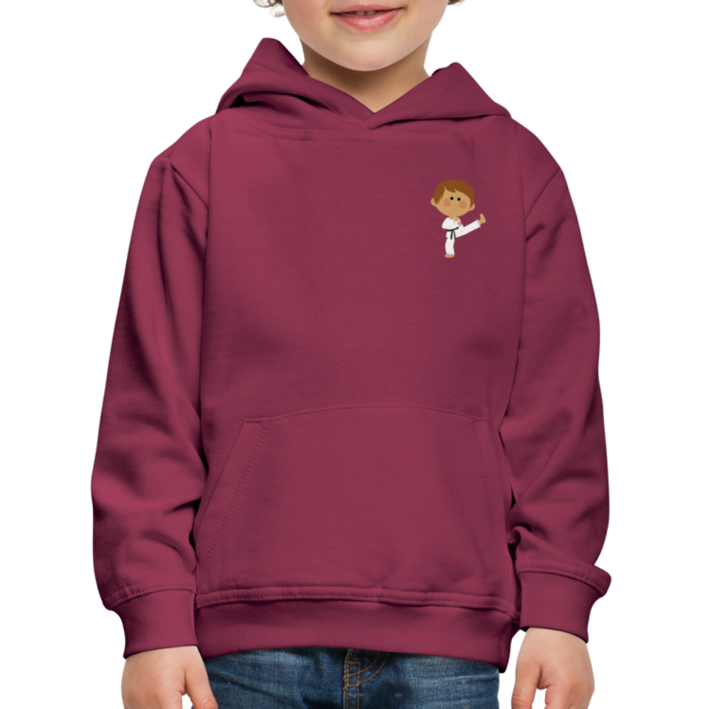 Kinder Premium Hoodie - Bordeaux