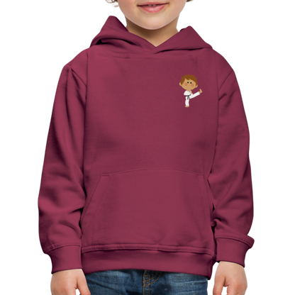 Kinder Premium Hoodie - Bordeaux