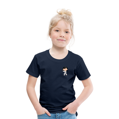 Karate-Girl Kinder T-Shirt - Navy