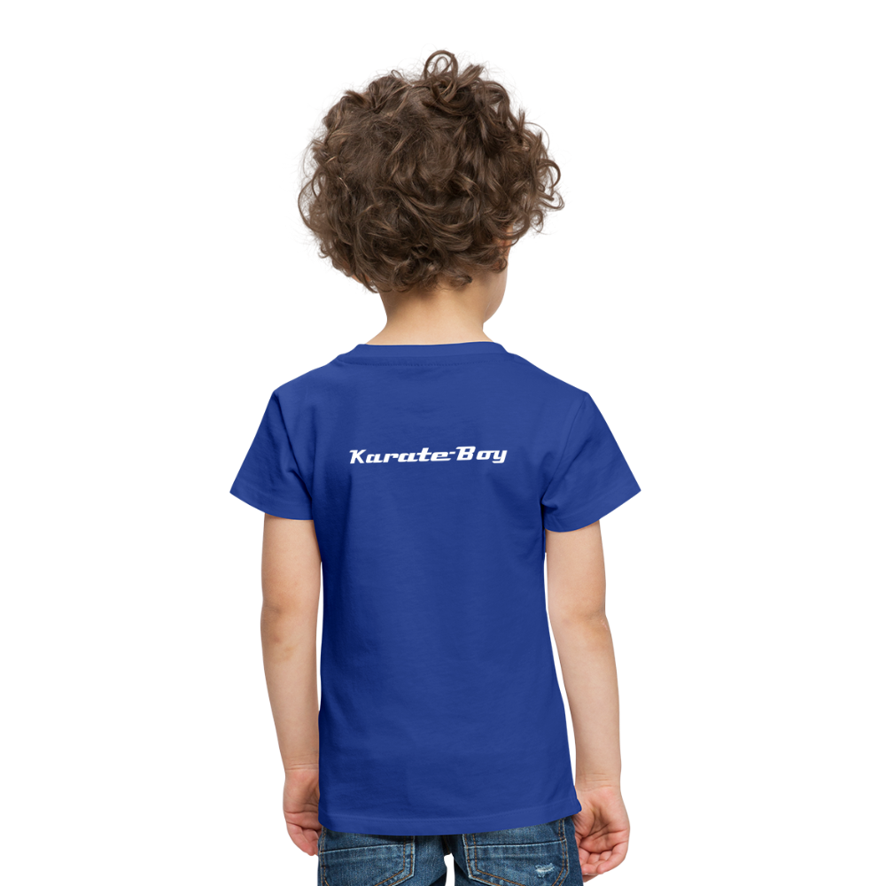 Karate-Boy  Kinder T-Shirt - Königsblau