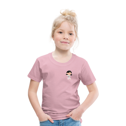 Karate-Girl Kinder T-Shirt - Hellrosa