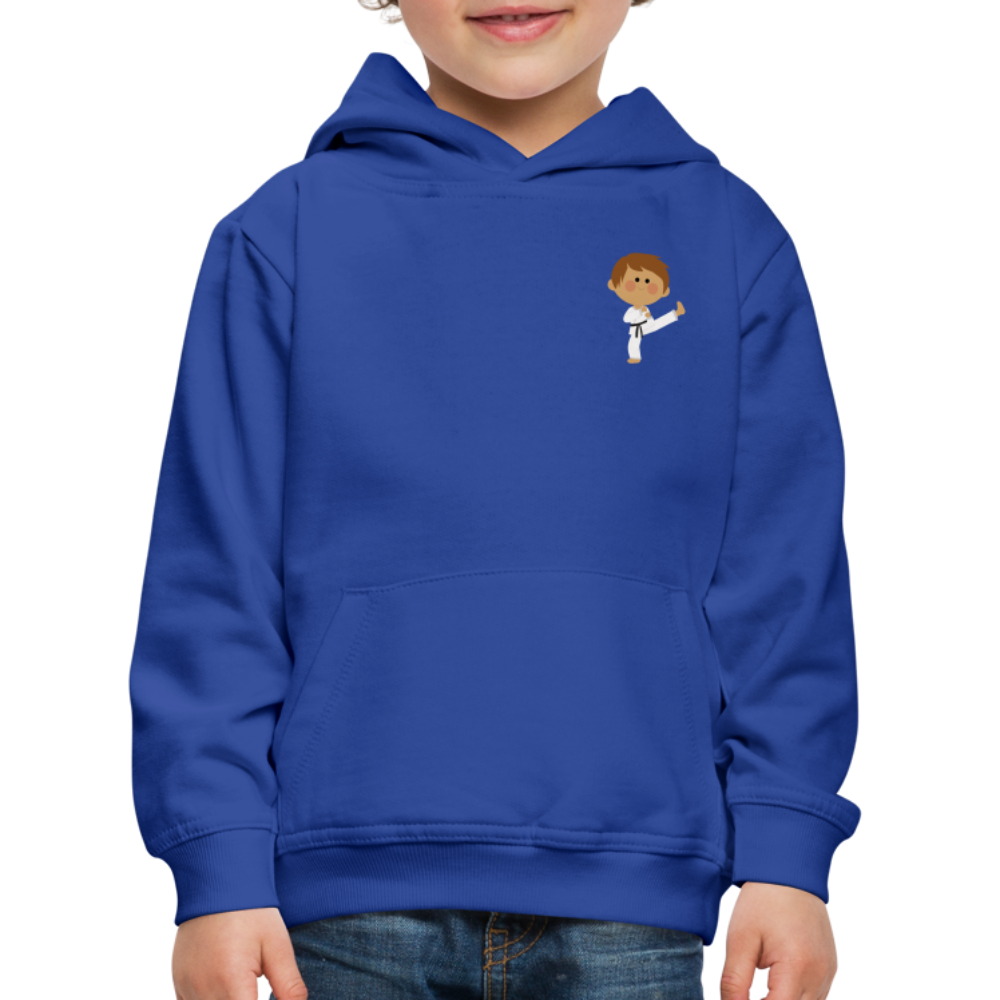 Kinder Premium Hoodie - Royalblau