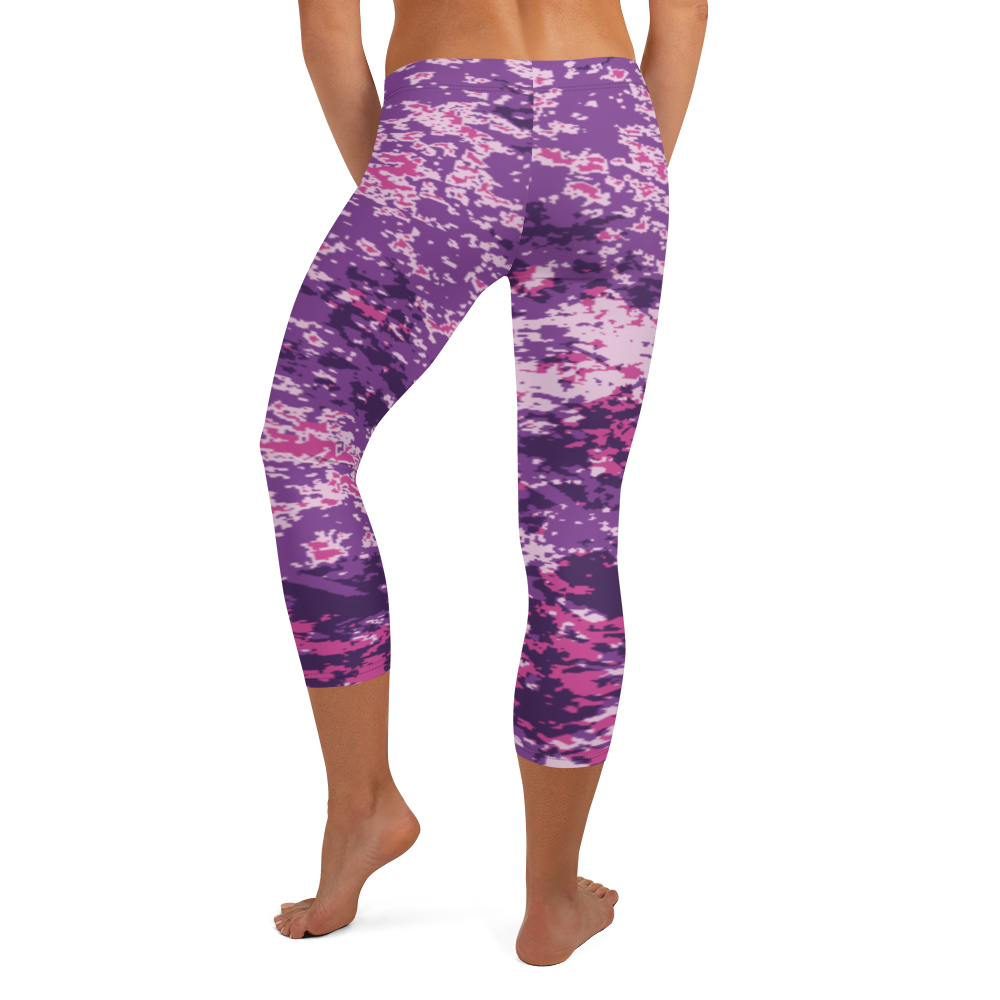 Bunte Capri-Leggings