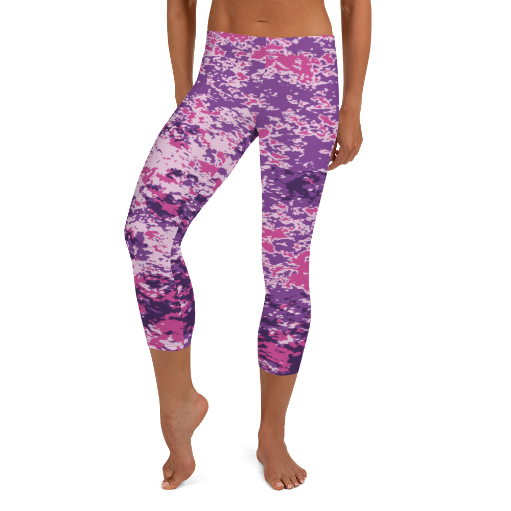 Bunte Capri-Leggings