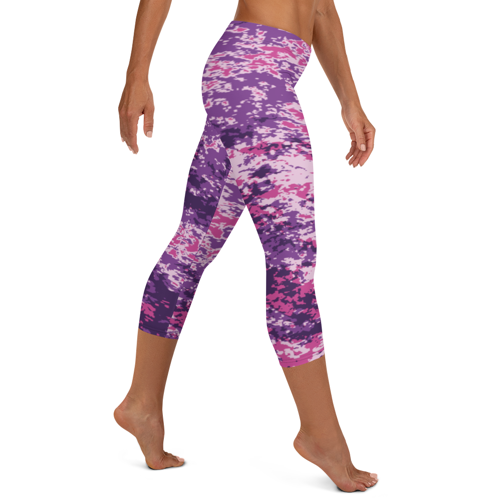 Bunte Capri-Leggings