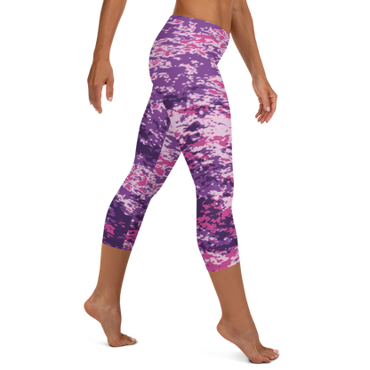 Bunte Capri-Leggings